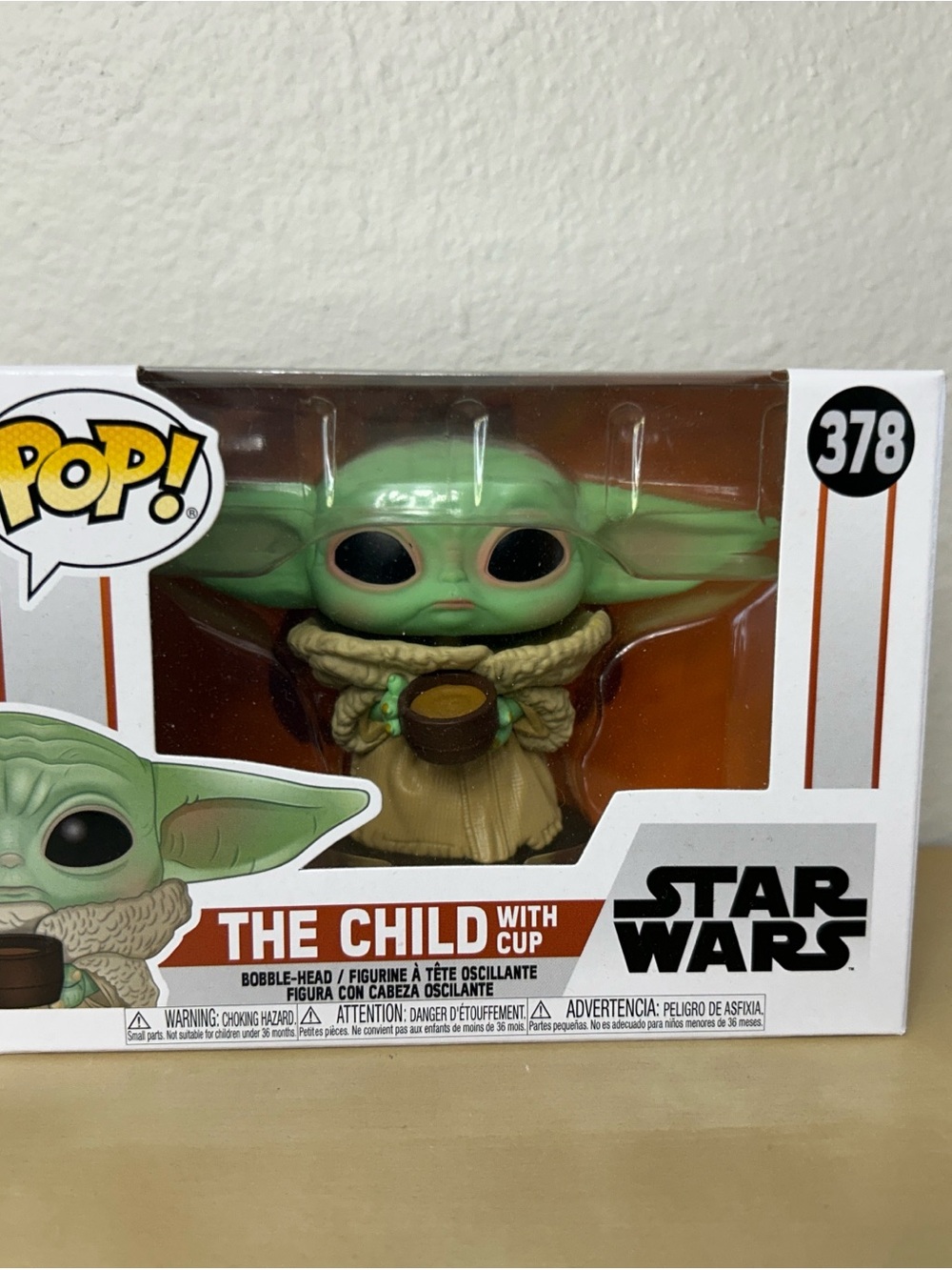 Funko Pop! Star Wars The Child Vinyl Figure - Green & Tan